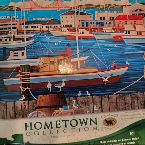 1000 Piece Puzzle.‎ Boats, Ocean, Hometown. - Picture 2 of 4